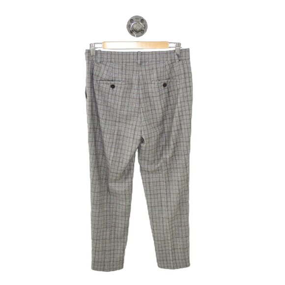 Theory plaid wool trouser #217-57 - Picture 3 of 3